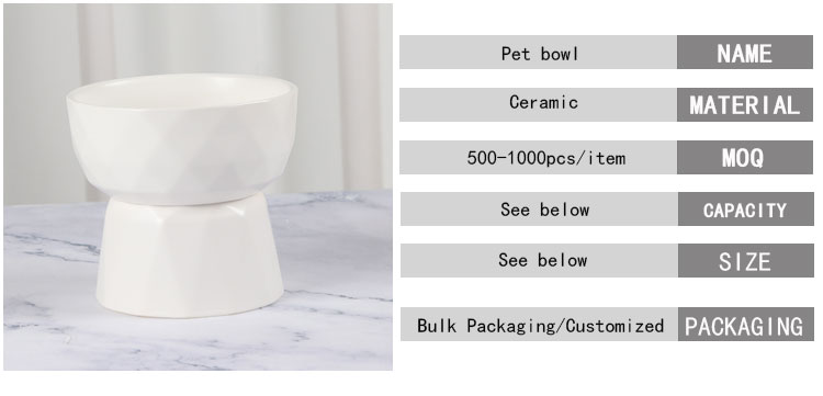 High-based Pet Bowl XSFB-0049