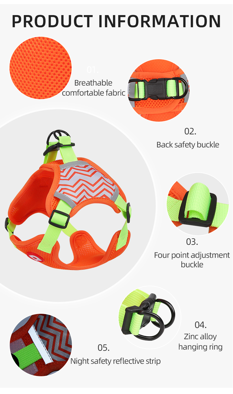 Lightweight pet Harness XSPH-0051