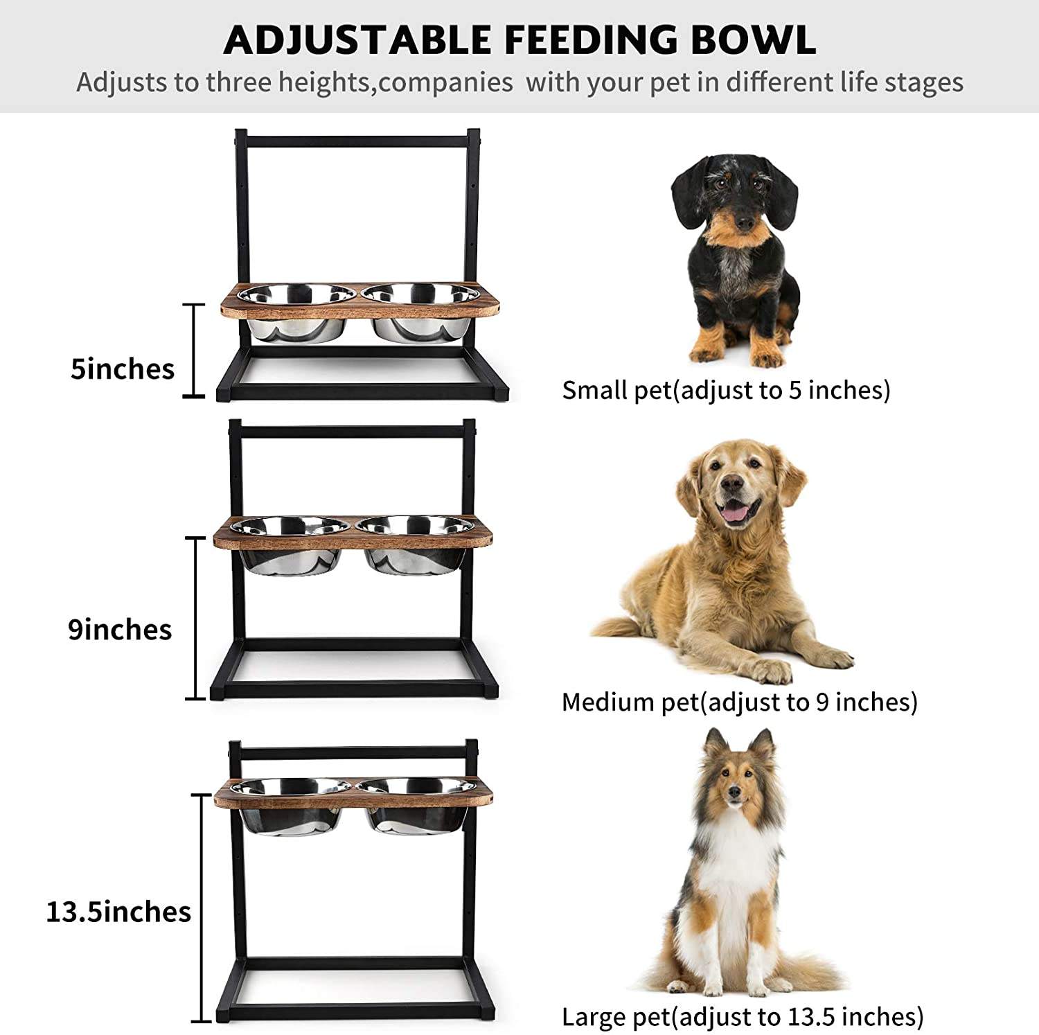Simplified Pet Feeding Table XSFB-0109
