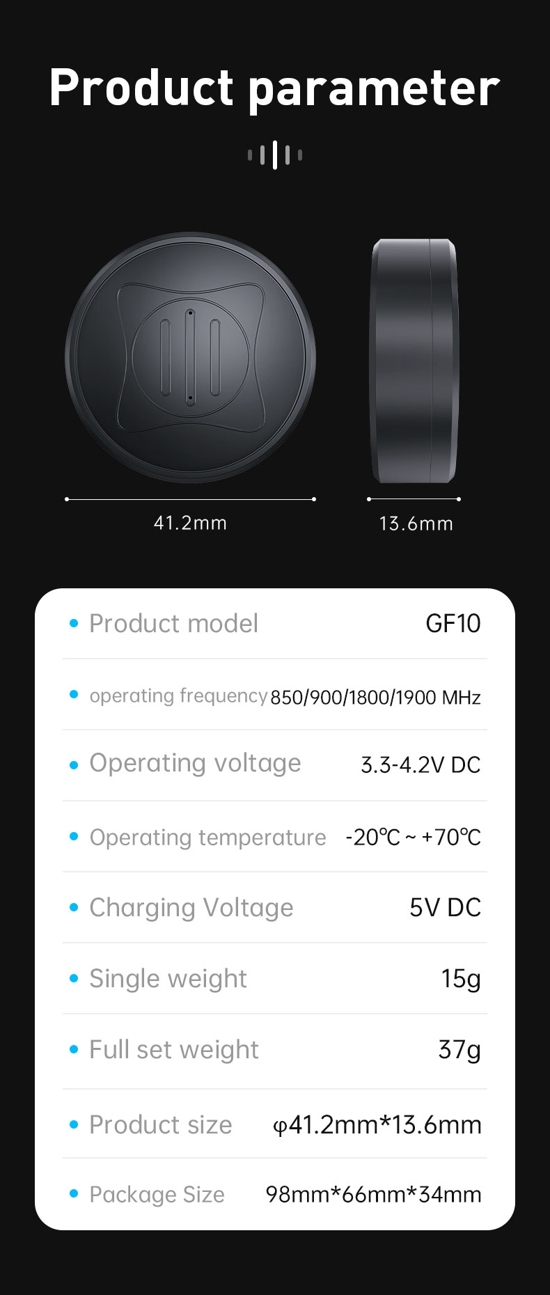 Intelligent Pet Tracker XSPR-0002
