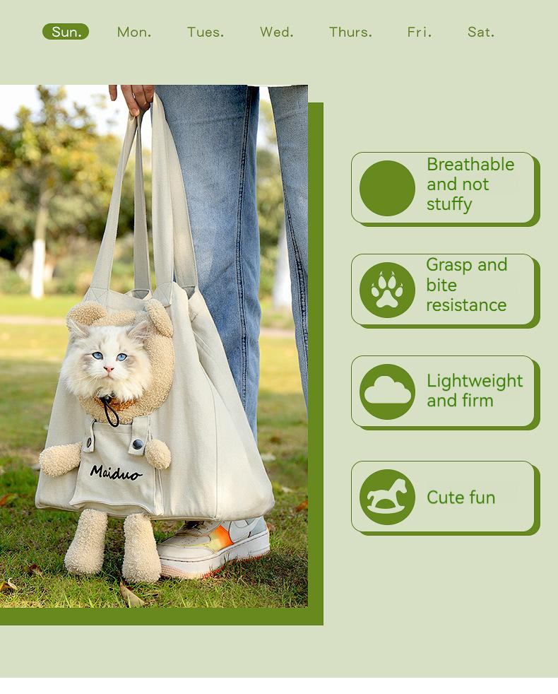Fashion Pet Canvas Bag XSPC-0067