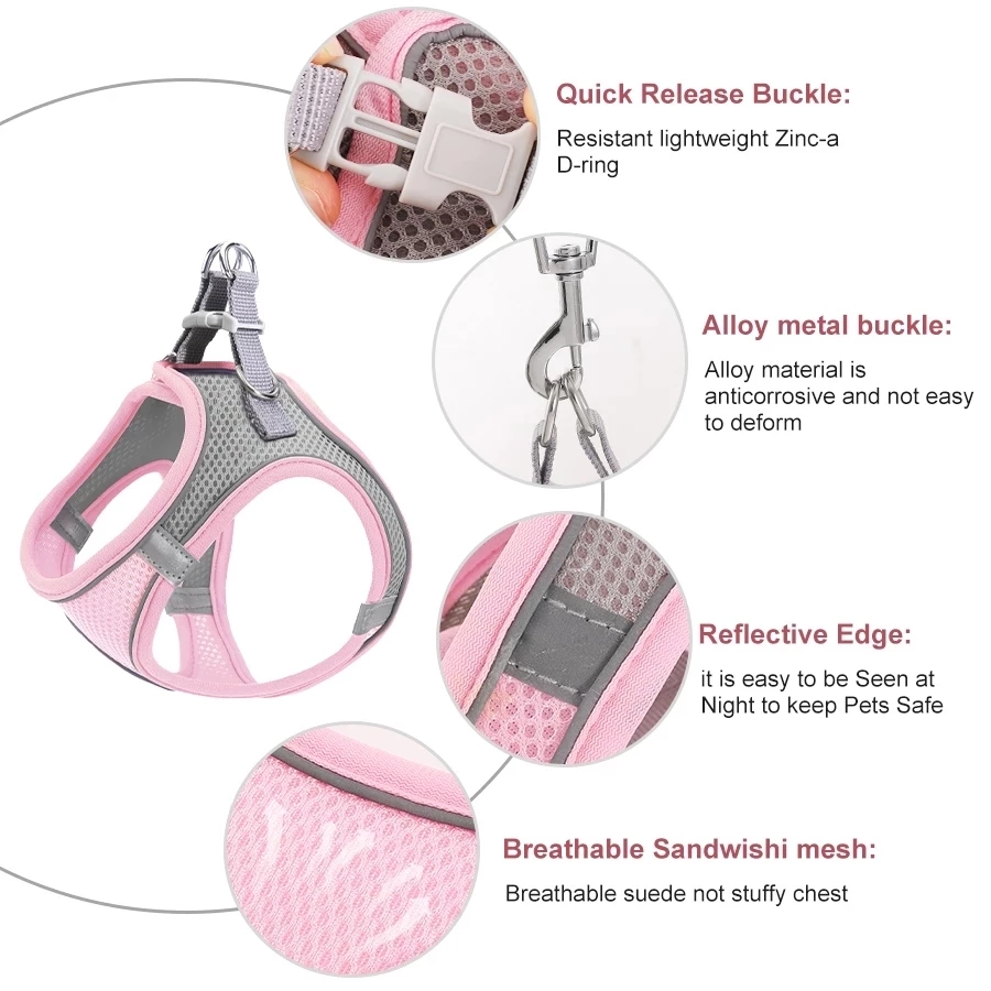 Lightweight Pet Harness XSPH-0028