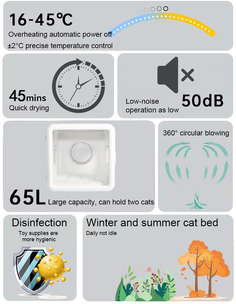 Household Pet Drying Box XSDB-0002