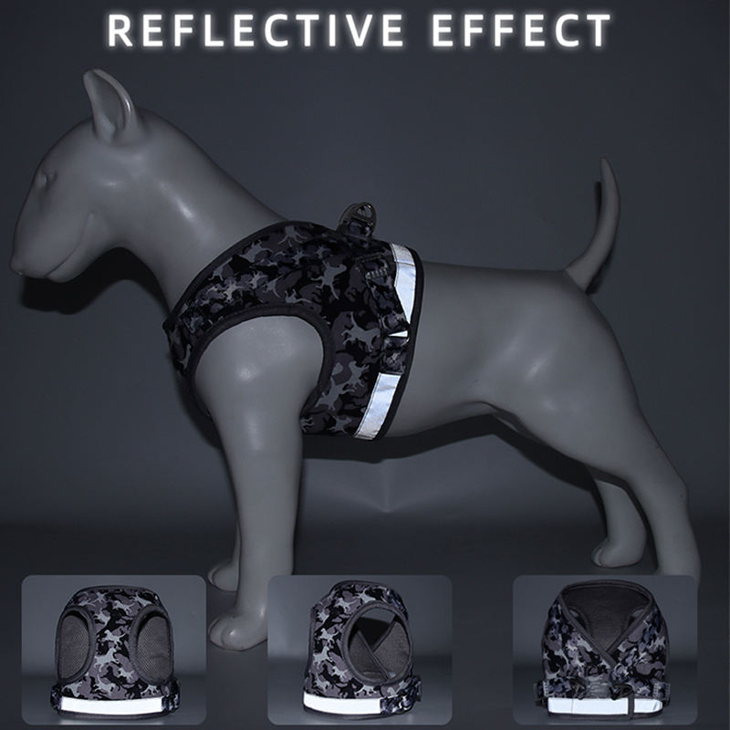 Camouflage Pet Harness XSPH-0047