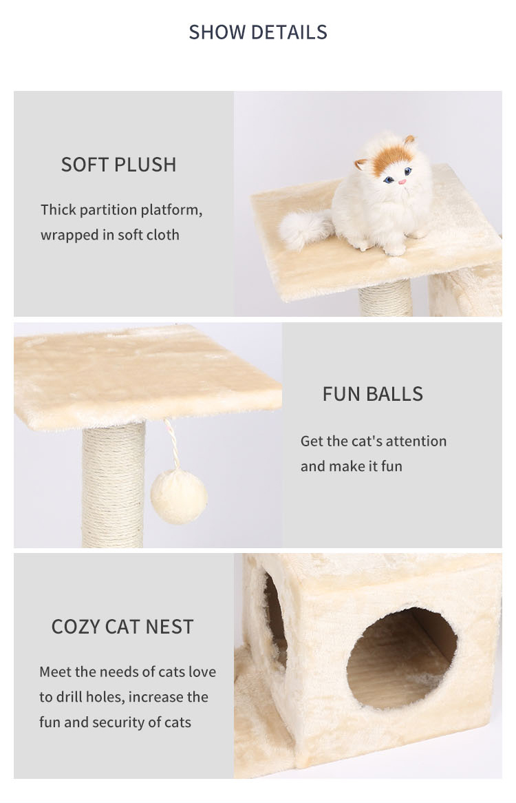 Pint-sized Cat Clambing Tree XSTS-0055