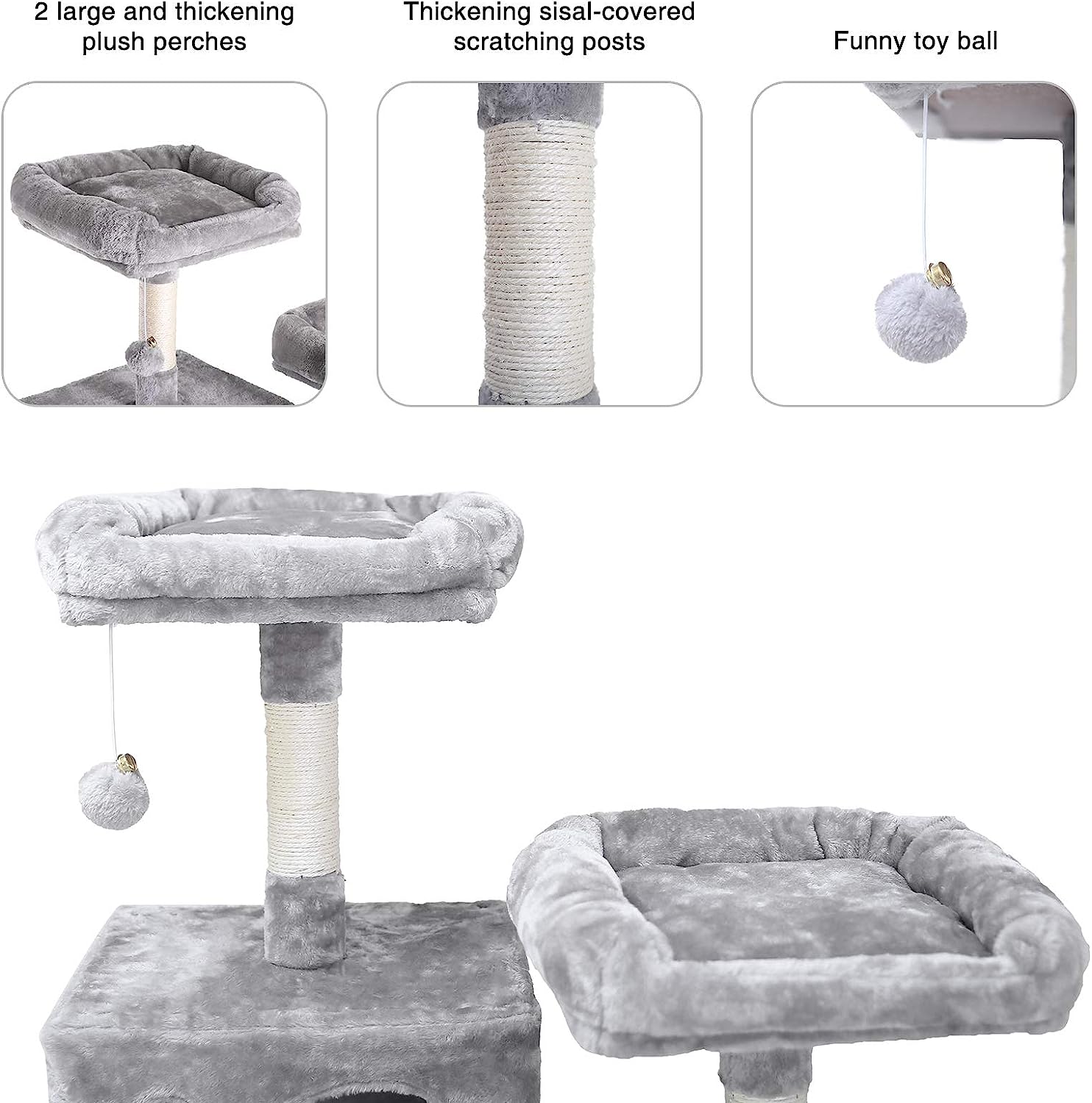 Multifunctional Cat Clambing Tree XSTS-0035