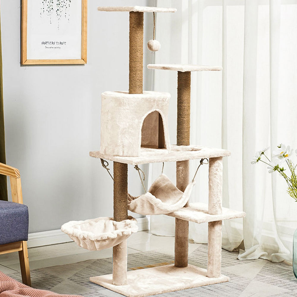 Colourful Cat Clambing Tree XSTS-0081