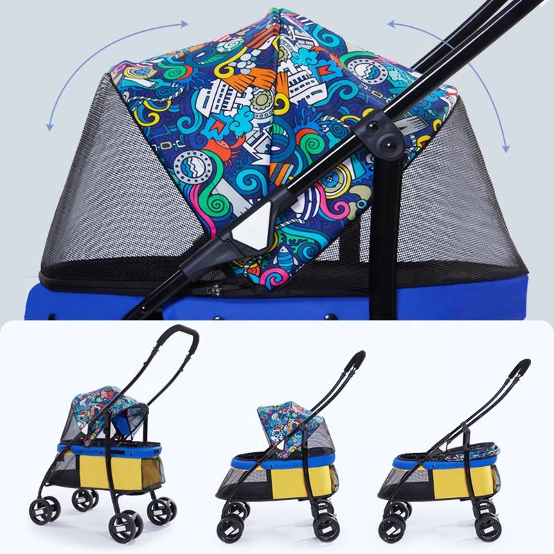 Large Capacity Pet Stroller XSPC-0072