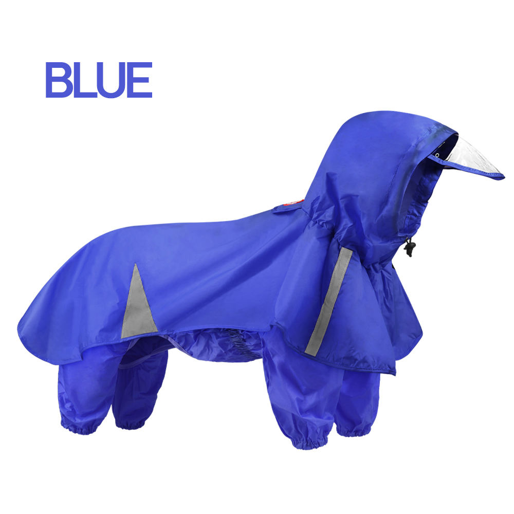 Wrapped Colourful Pet Raincoat XSCP-0020