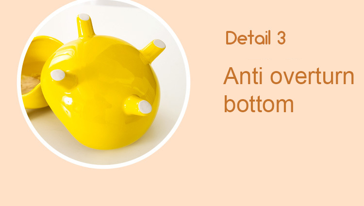 Ceramic quadruped pet bowl XSFB-0047