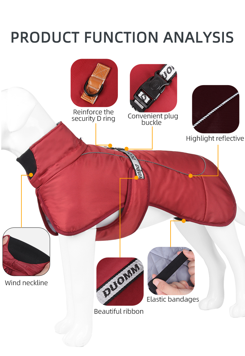 Windproof pet cape XSCP-0012
