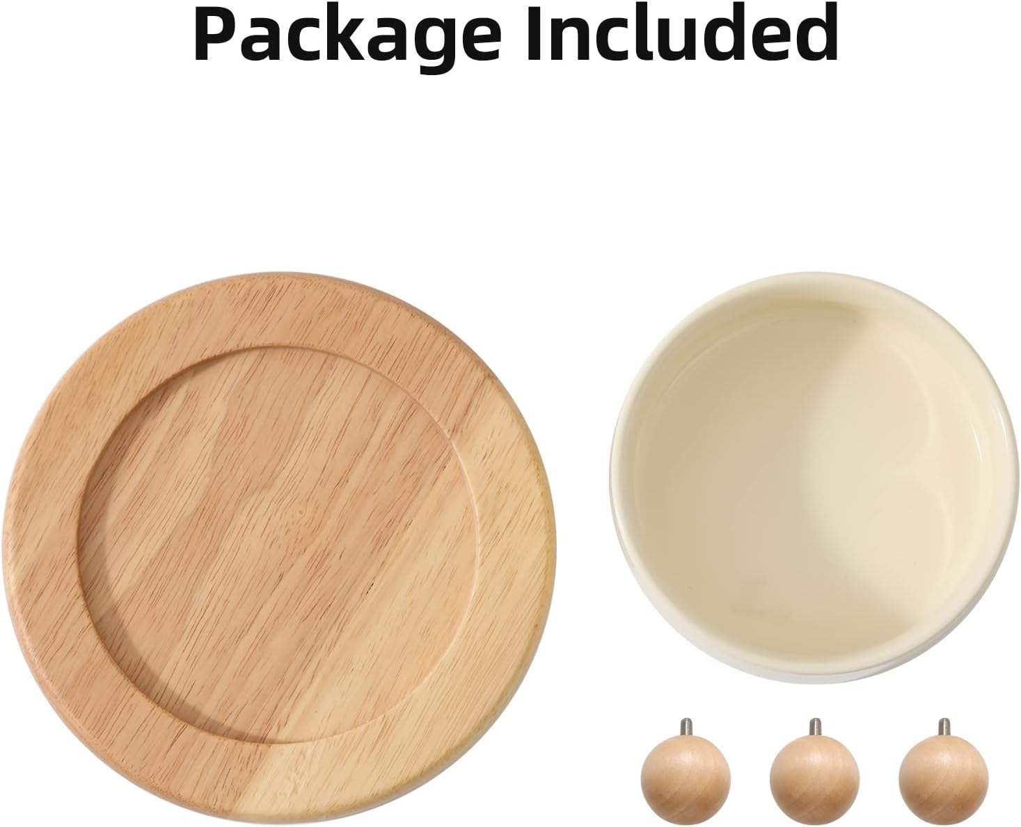 Taller Ceramic Pet Bowl XSFB-0061