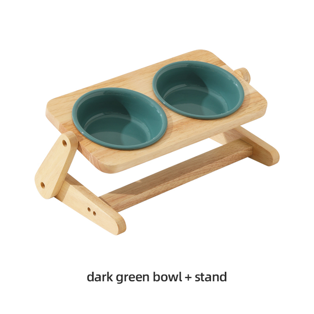Adjustable Ceramic Pet Bowl XSB-0074