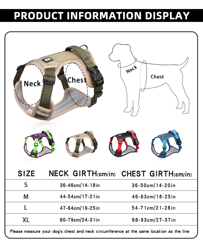 Reflective Pet Harness XSPH-0008
