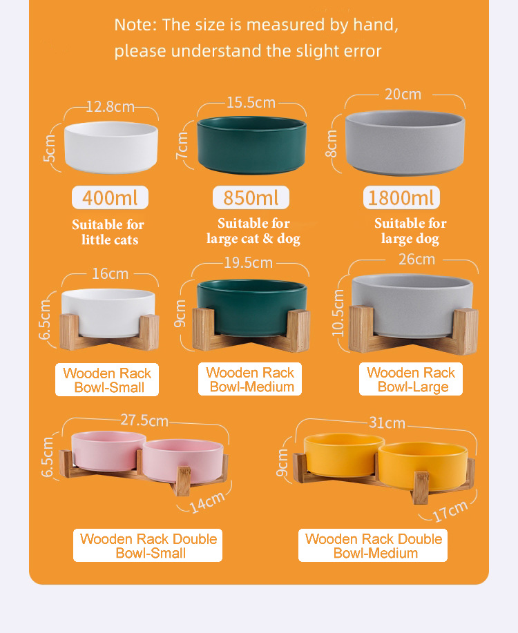 Colorful Pet Bowl XSPB-0038
