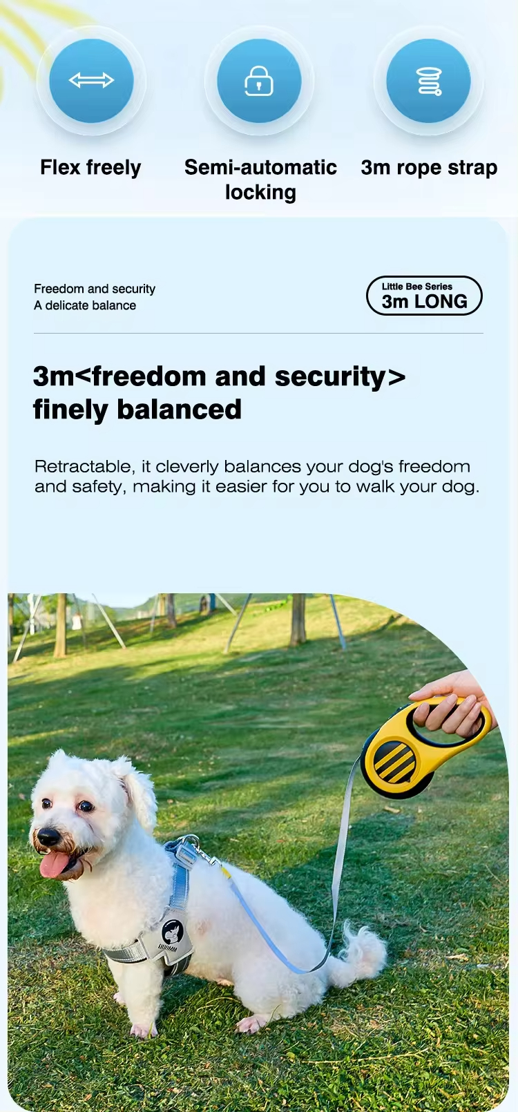 Retractable Pet Leash XSPL-0003