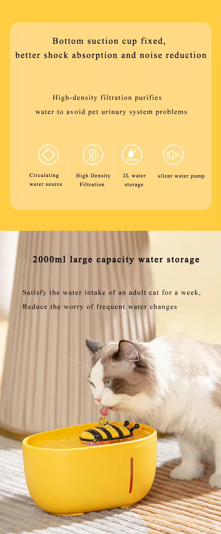 Smart Pet Water Dispenser XSWD-0001