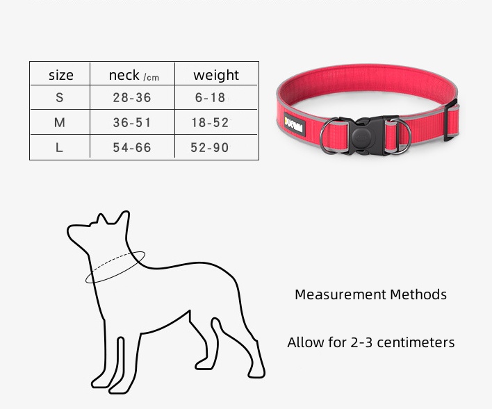 Reflective Pet Collar XSCO-0001