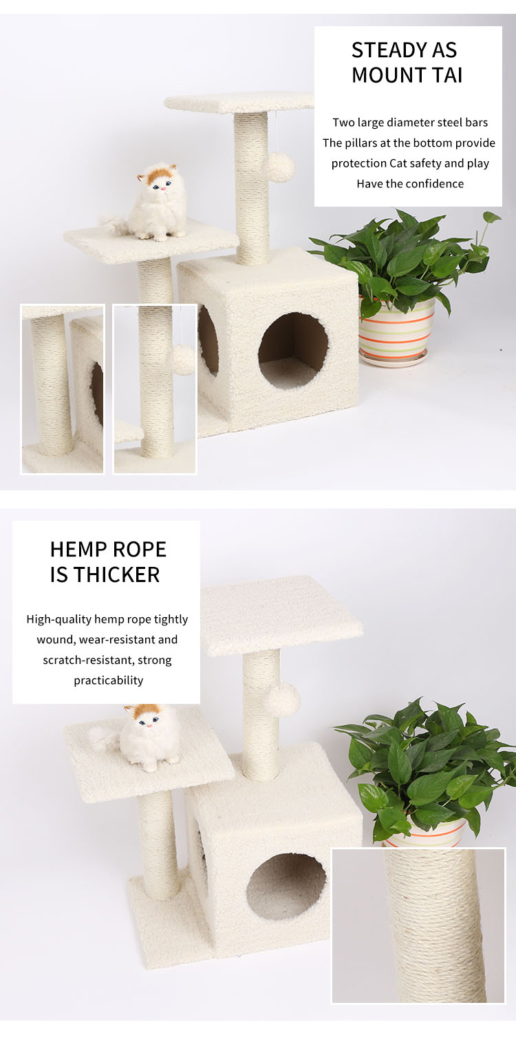 Abbreviated Cat Clambing Tree XSTS-0009