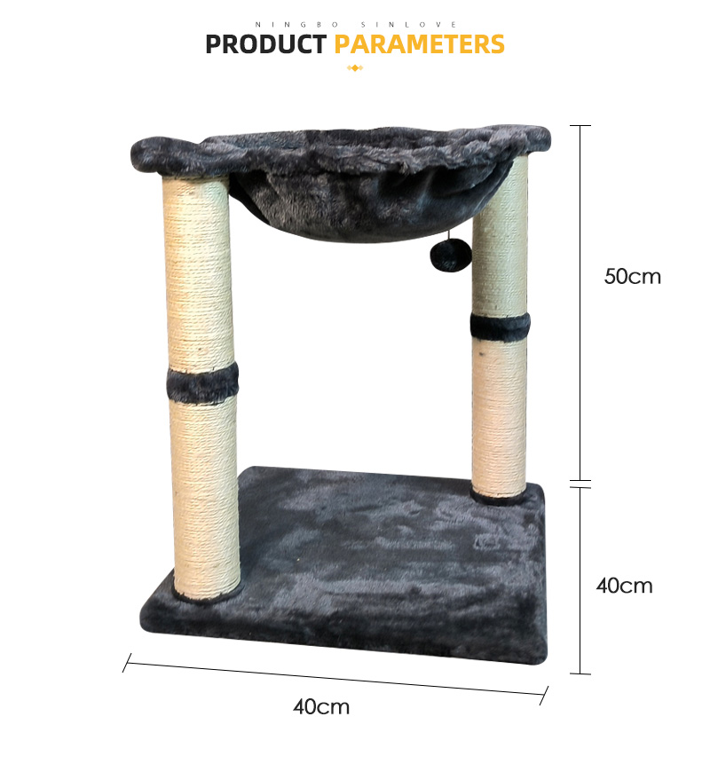 Double-deck Cat Clambing Tree XSTS-0052
