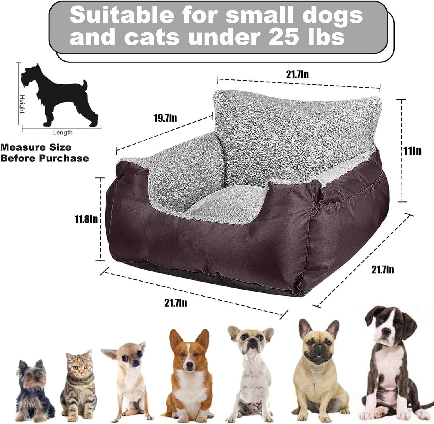 Removable Pet Car Bed XSPB-0085