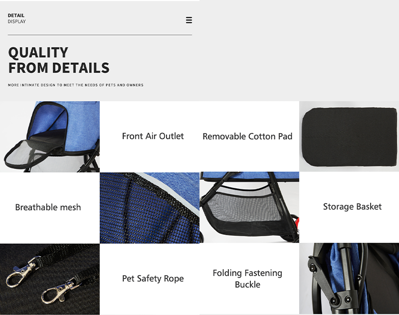 Multi-functional Pet Stroller XSPC-0077