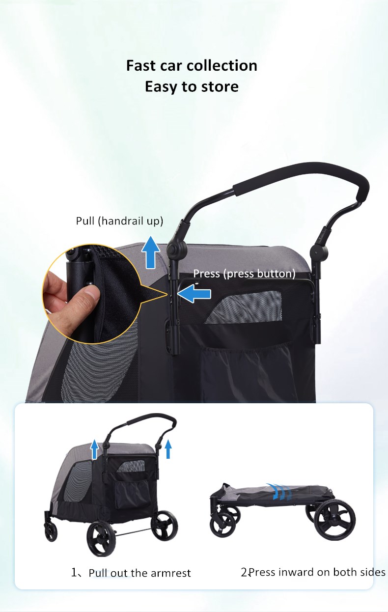 Simple Small Pet Stroller XSPC-0088