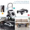 Sedate Four-wheeled Pet Trolley XSPC-0089