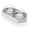 Oblique Angled Pet Bowl XSFB-0001