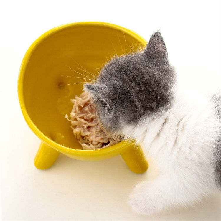 Ceramic Quadruped Pet Bowl XSFB-0047