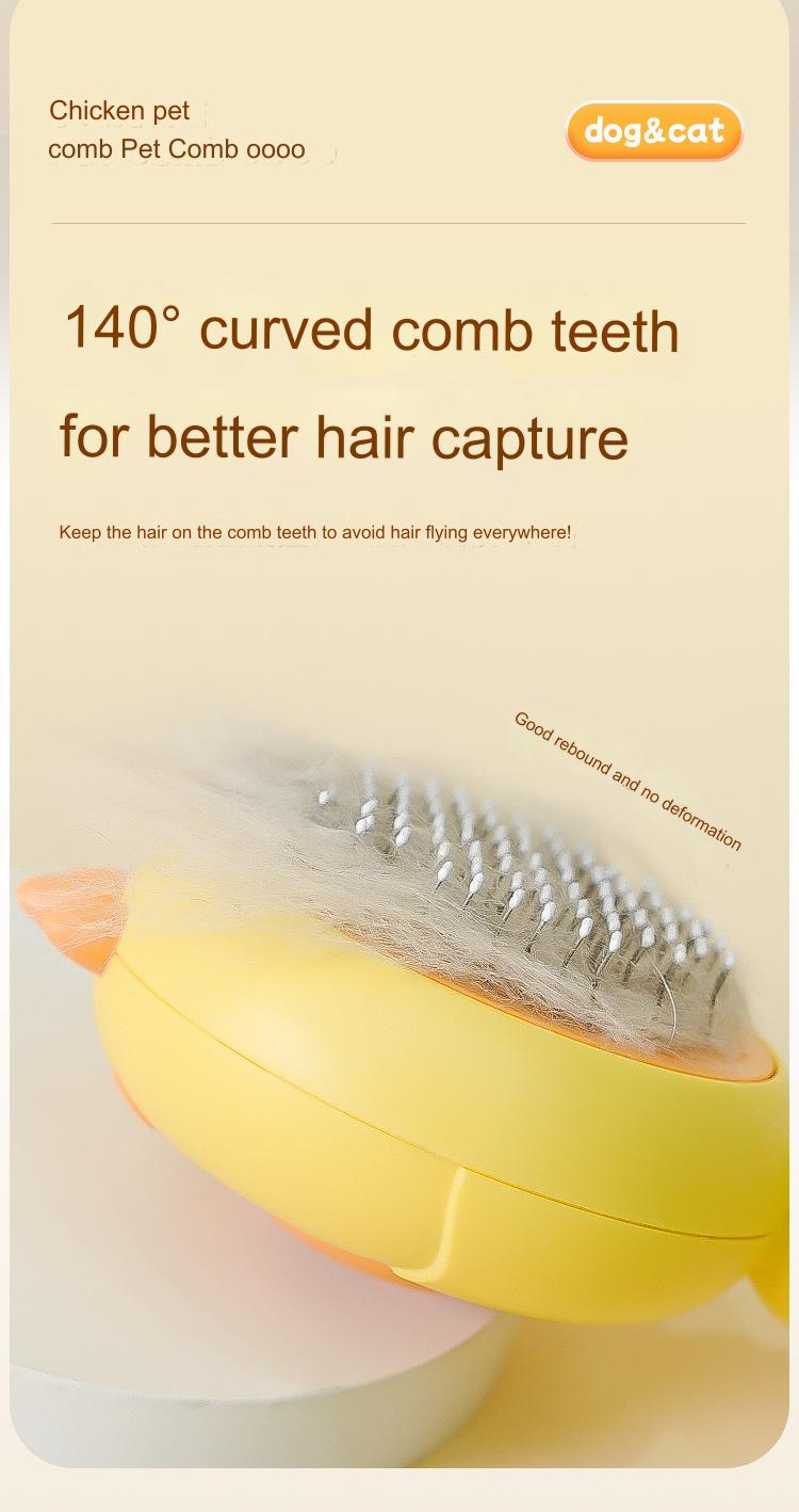 Chicken Shape Pet Comb XSGP-0051