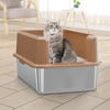 Metallic Cat Litter Box XSLB-0002
