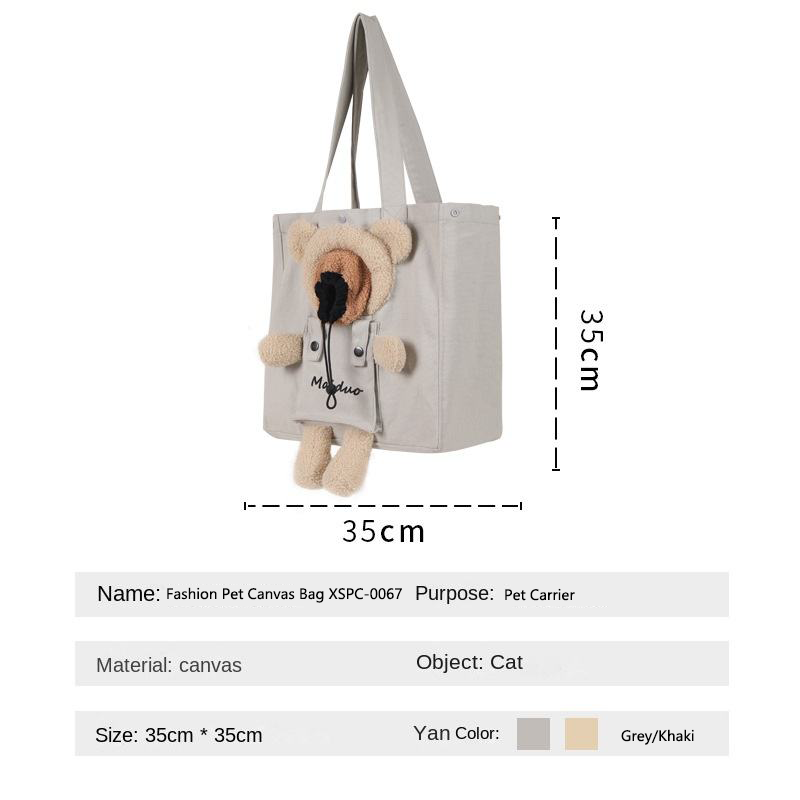 Fashion Pet Canvas Bag XSPC-0067