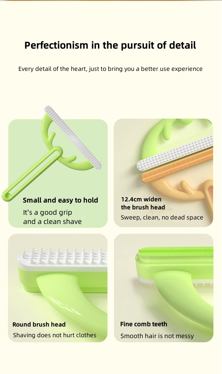 Antler Pet Hair Scraper XSGP-0037
