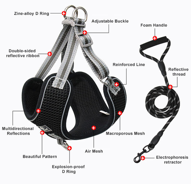 Simple Pet Harness XSPH-0041