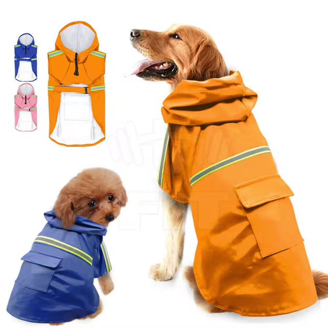Folding Pet Raincoat XSCP-0003