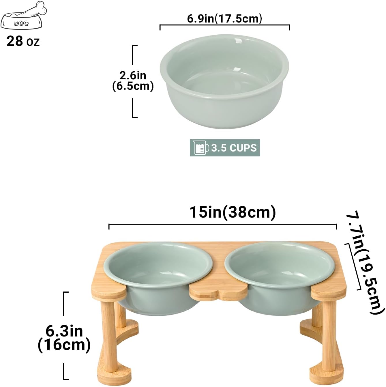 High Based Pet Bowl XSFB-0070