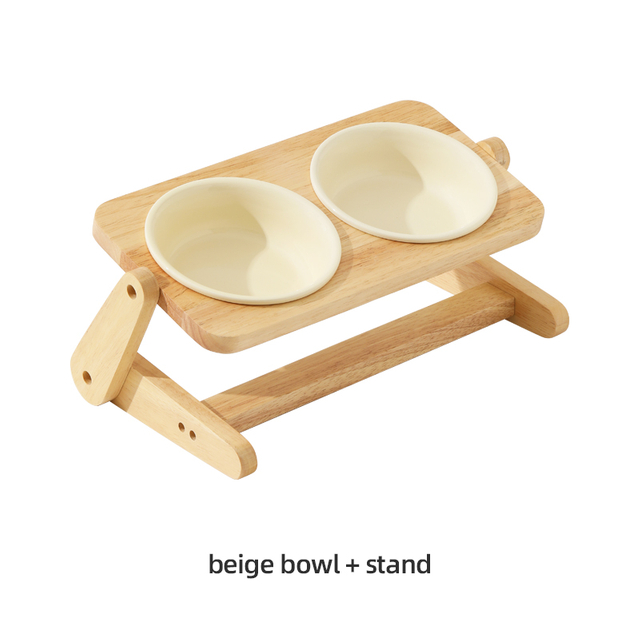 Adjustable Ceramic Pet Bowl XSB-0074