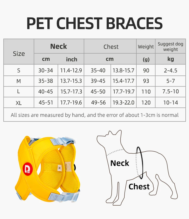 Breathable Pet Harness XSPH-0030