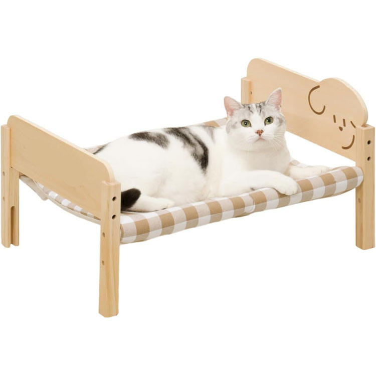 Overlapping Wood Pet Bed XSPB-0044