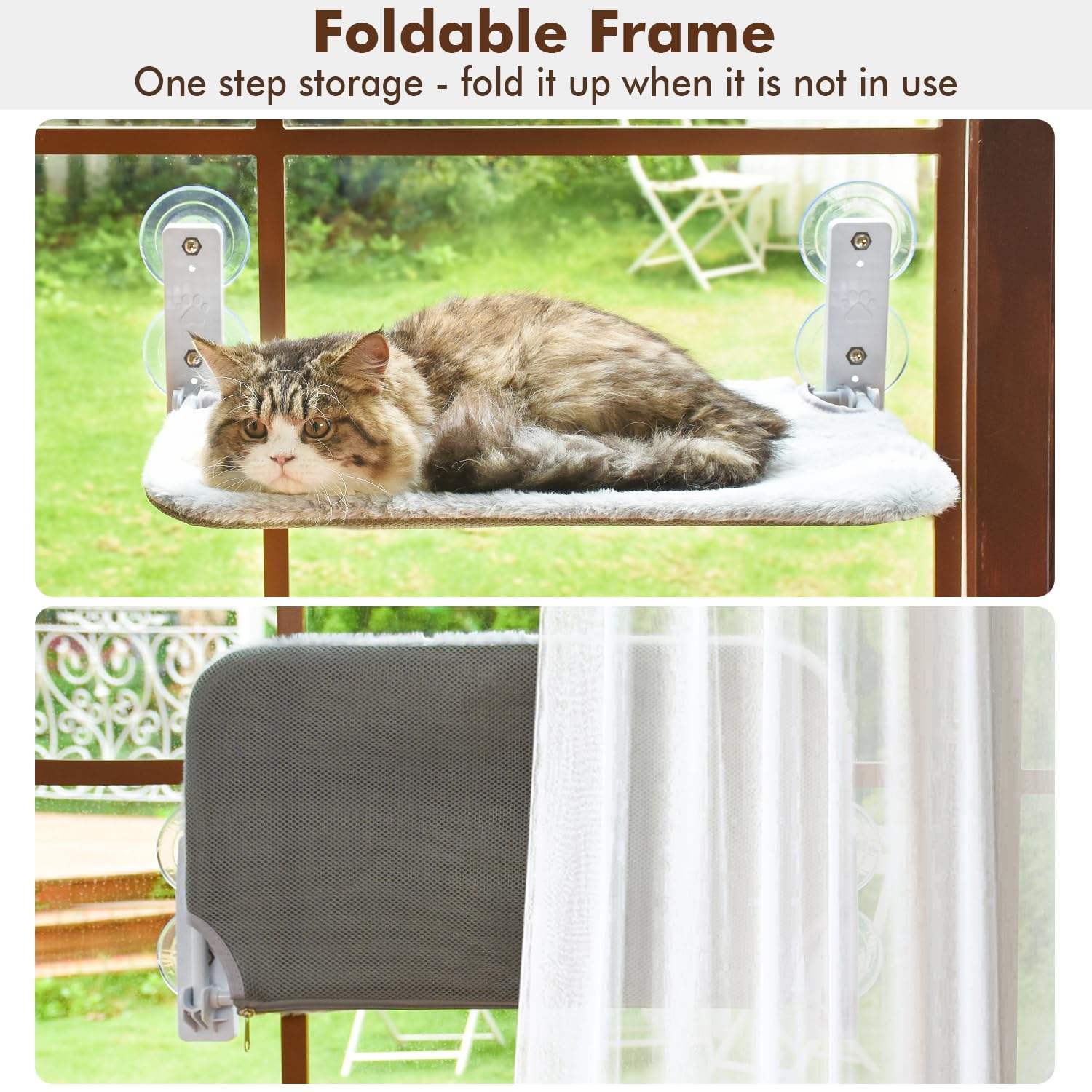 Cordless Window Pet Hammock XSPB-0071
