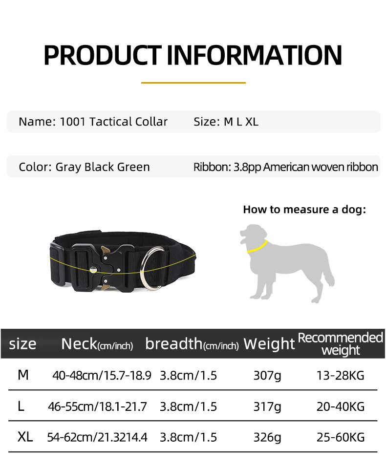 Rugged Metal Pet Collar XSCO-0004