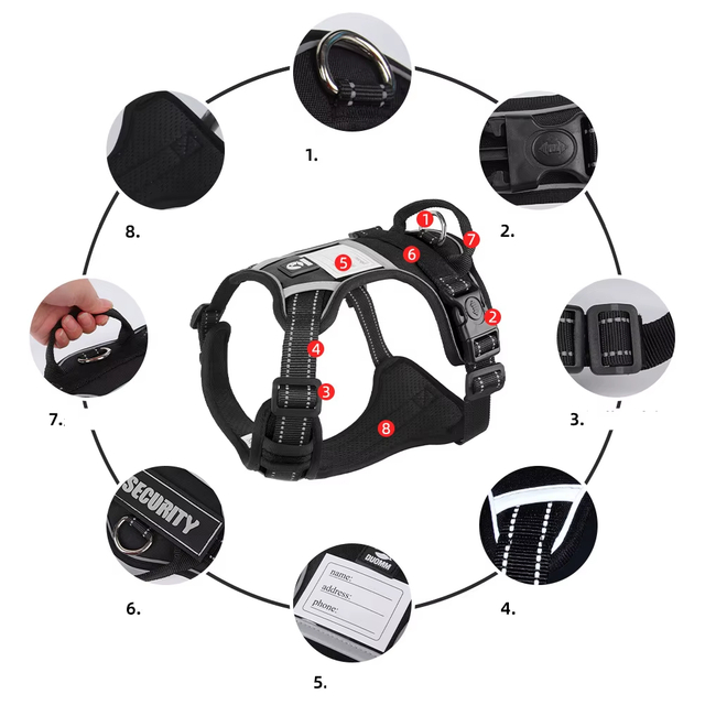 Portable Pet Harness XSPH-0058