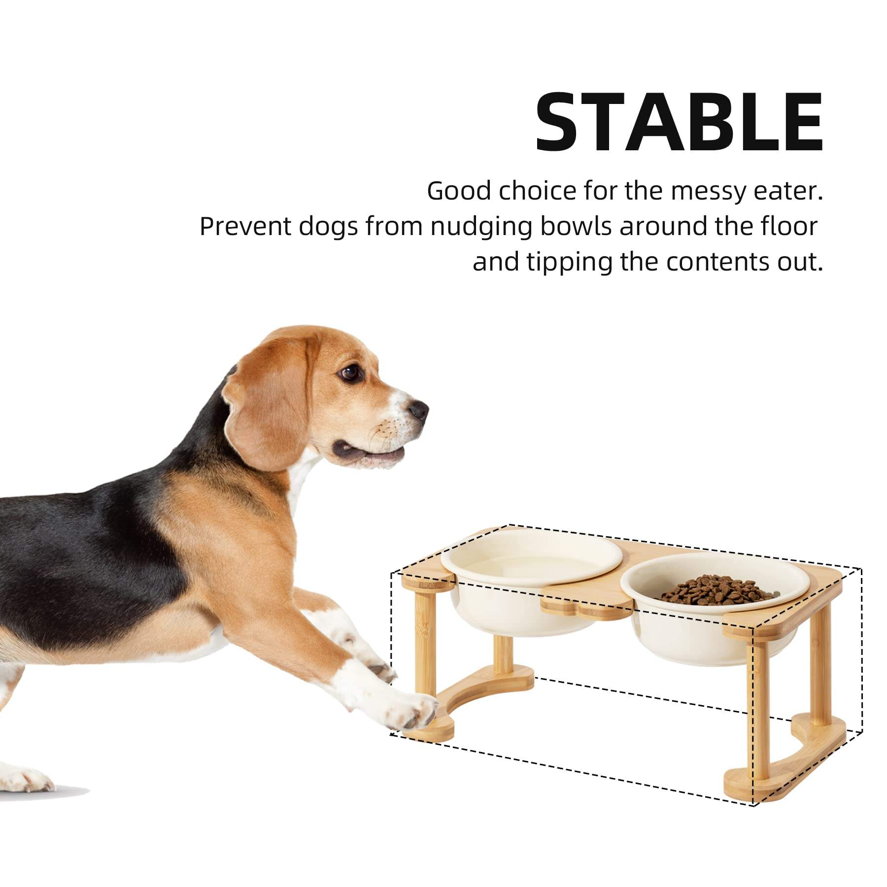 High Base Pet Bowl XSFB-0055
