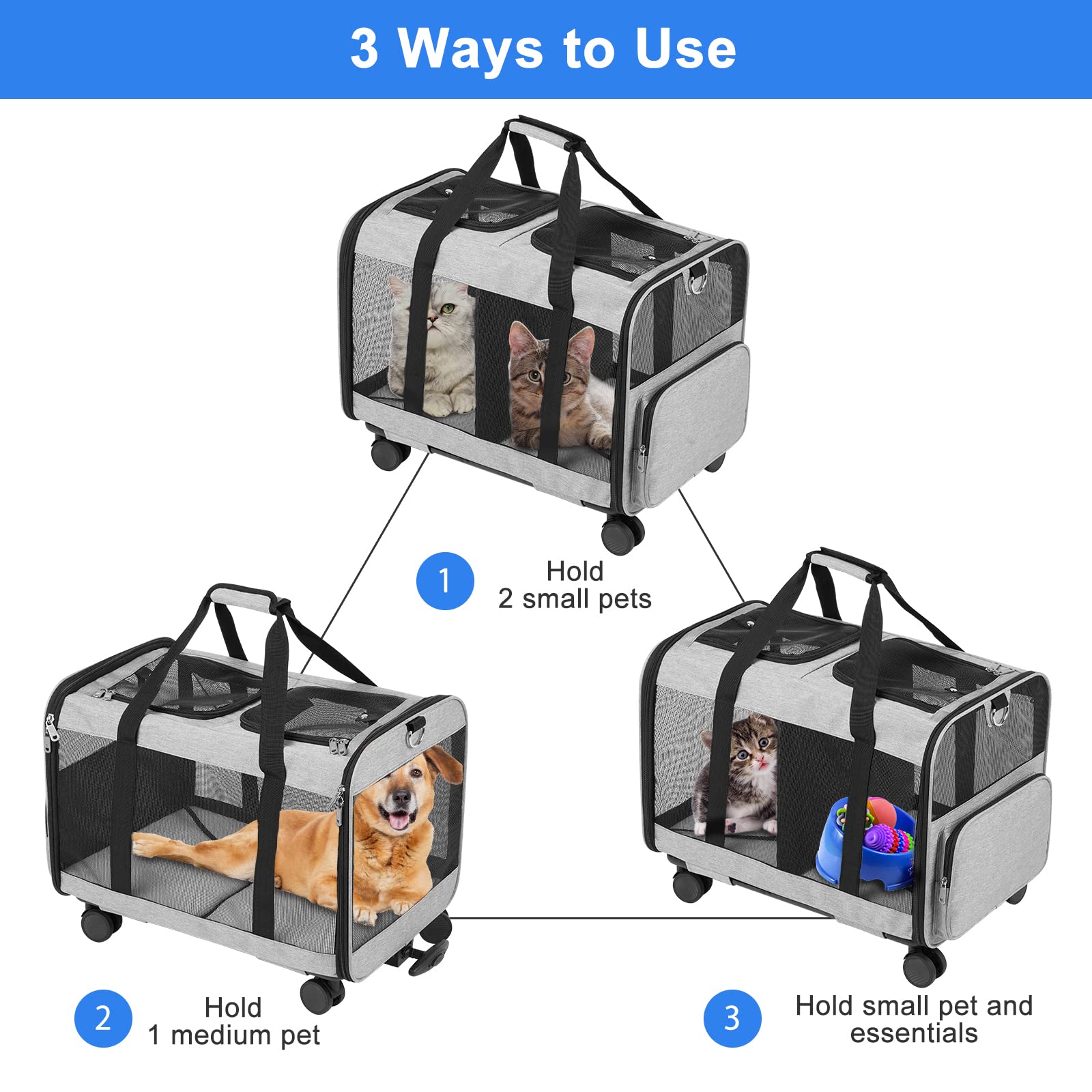 Multifunctional Pet Travel Bag XSPC-0016