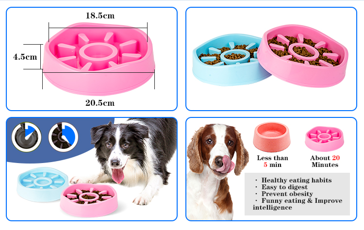 Simple Pet Slow Feeding Bowl XSFB-0005