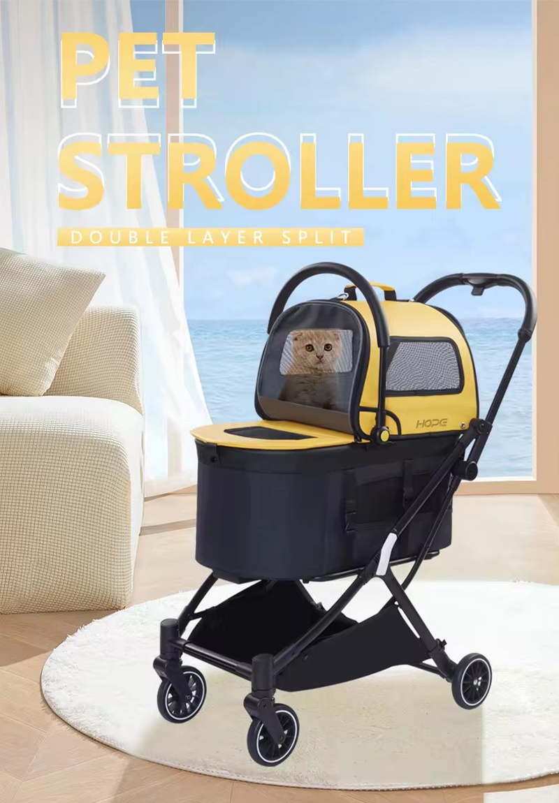 Multi-layer breathable Pet Stroller XSPC-0079