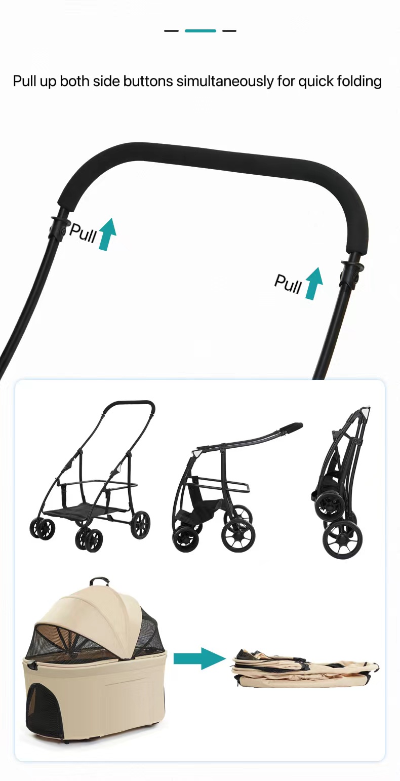 Small Foldable Pet Stroller XSPC-0076