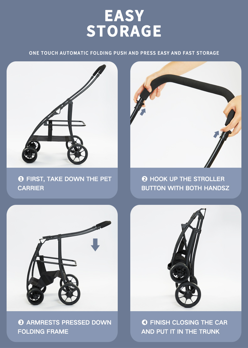 Simple Removable Pet Stroller XSPC-0075