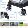 Sedate Four-wheeled Pet Trolley XSPC-0089